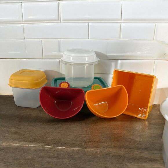 Small Snack Container & Dip Clip Bundle – Colorful, Versatile Storage Set - Picture 5 of 15